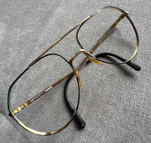 Vintage Movado By Carrera Sunglasses Made in Austria 5852 Gold Frames 60-15-135 - Picture 16 of 18