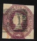 Great Britain stamps 1847 SG 58  CANC  F/VF