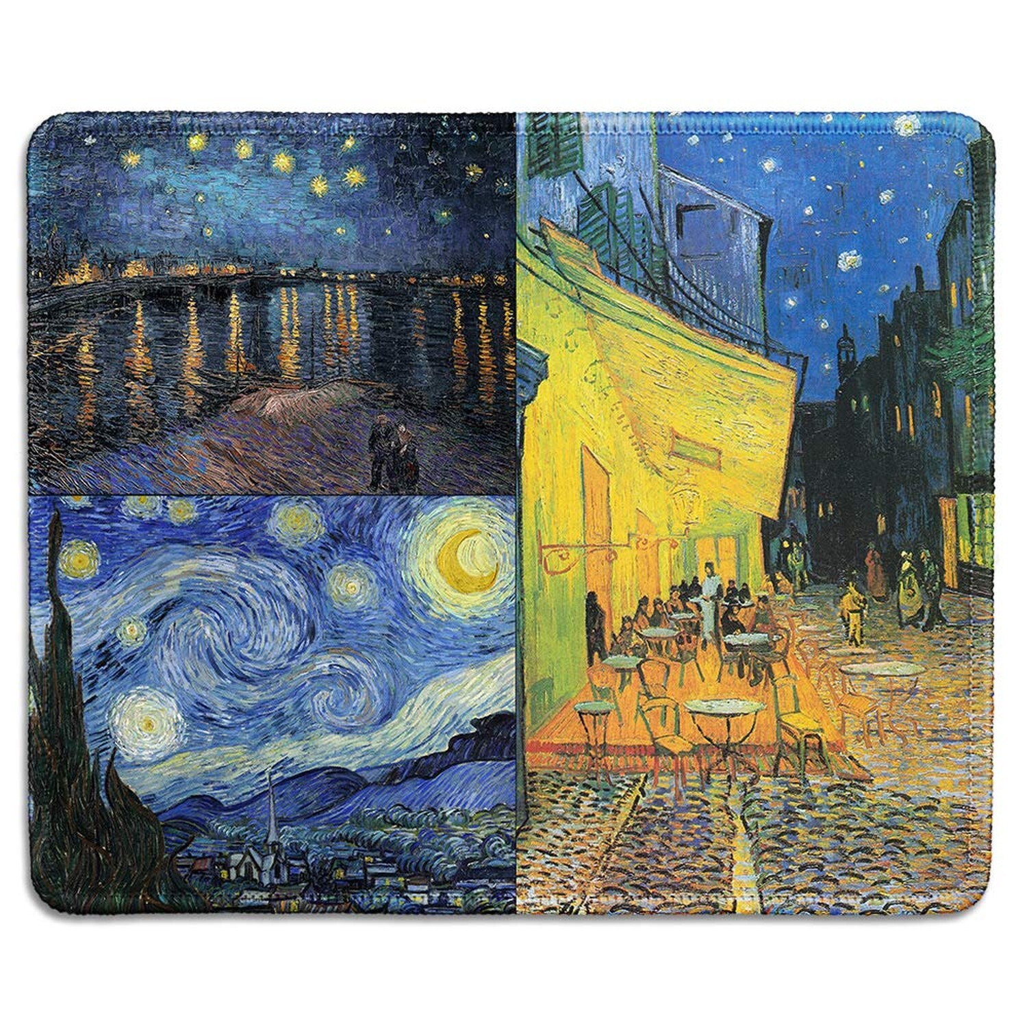 Van Gogh Art Mousepad - Natural Rubber Non-Slip Printed Gaming Mouse Pad
