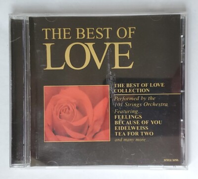 101 Strings  Orchestra The Best Of Love Romantic Audio Music CD 1999