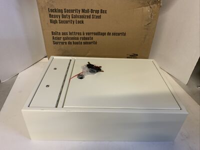 NEW Locking Security Mail-Drop Box Heavy Duty Model 7410