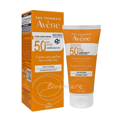 #ad Avene Sun Cream Very High Protection Fragrance Free SPF50 50ml Exp.10 2026 $24.90