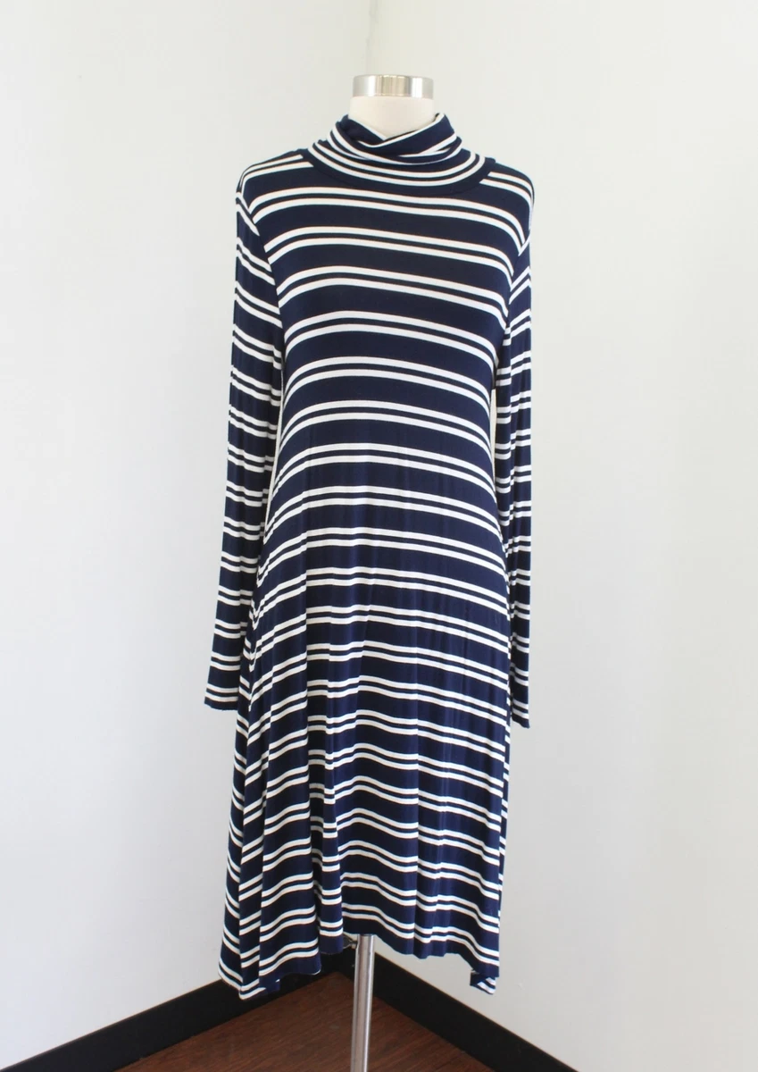 White mock turtleneck dress cheap