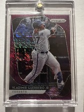 2020 Panini Prizm Purple Shimmer /7 Vladimir Guerrero Jr Rare #165