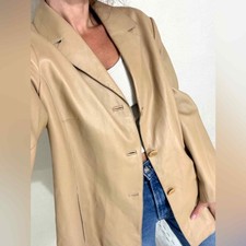 Nordstrom Studio 121 Lamb Leather Blazer Jacket