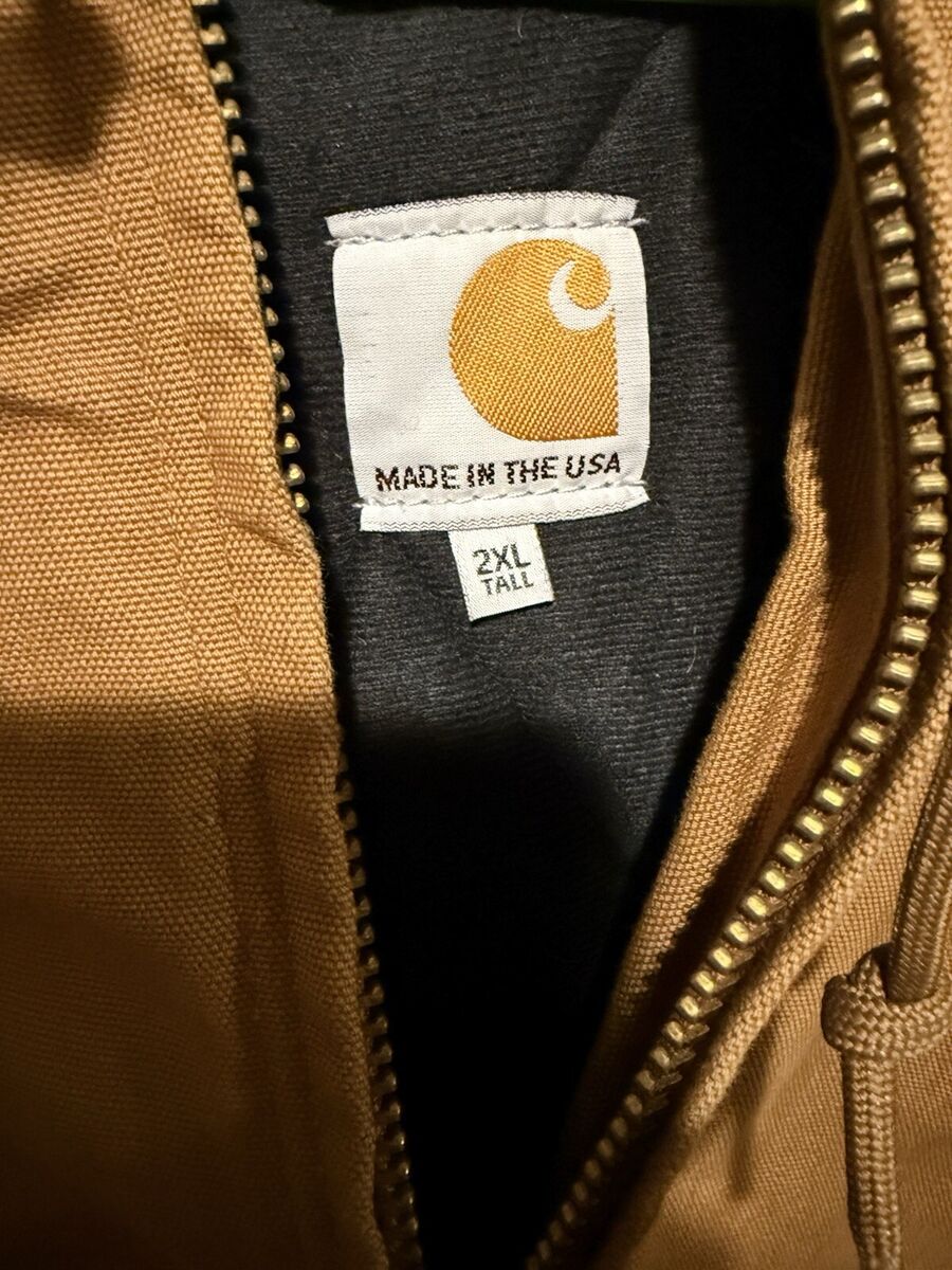 Carhartt Jacket 2XL Tall 125th Anniversary Quilt Lined Brown Carhartt Jacket 2XL Tall 125th Anniversary Quilt Lined Brown