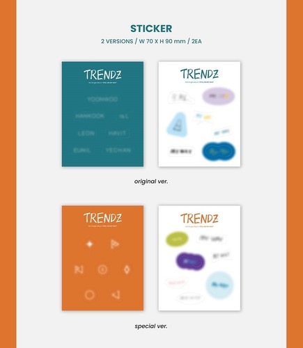 TRENDZ 3er Álbum Único [STILL ON MY WAY] POCA 2Ver SET QR Tarjeta + Tarjeta P. + Pegatina - Imagen 5 de 14