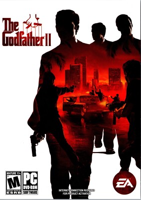 GODFATHER II Godfather 2 PC Game NEW in Case + Win 11 / 10 / 8 / 7 Compatibility