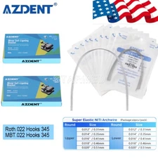Dental Orthodontic Elastic Niti Arch Wire/Self-ligating Bracket Roth.022 Hook345