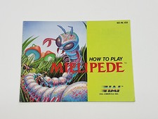 Millipede Authentic Original NES Nintendo Manual Only 