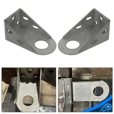 2PCs Radiator Support Mount Bracket for Chevy Chevrolet C/K 1500 2500 3500 88-00