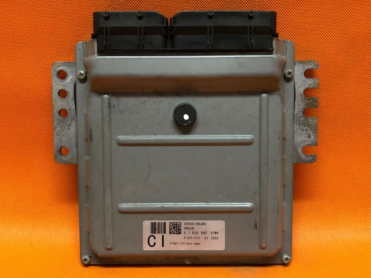 07 SUZUKI GRAND VITARA 2.7 AT CI ECU ECM PCM CONTROL MODULE 07 SUZUKI GRAND VITARA 2.7 AT CI ECU ECM PCM CONTROL MODULE