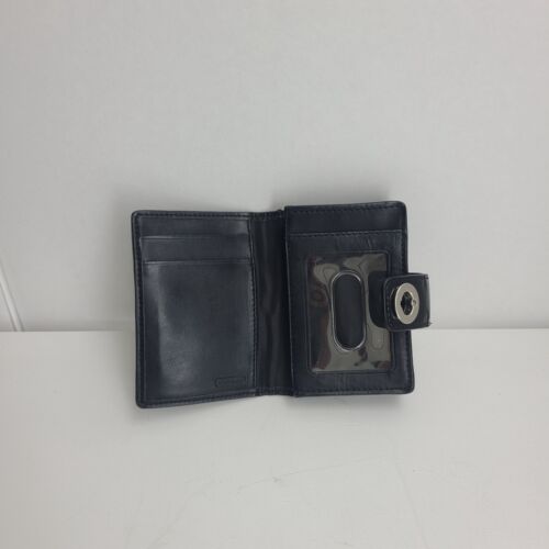 Coach Geldbörse Signature Jacquard Doppelfaltbar Twist Lock - Bild 3 von 4
