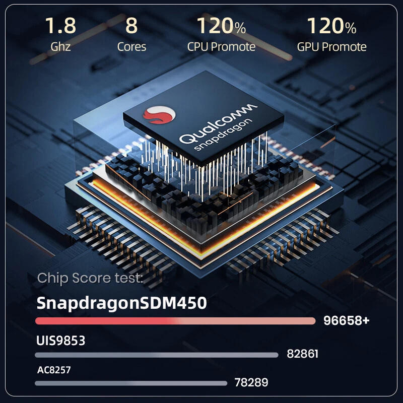 QualcommChip 8Core Android14 Autoradio für VW Golf VI 2008-12 DAB CarPlay 4+64GB - Bild 4 von 4