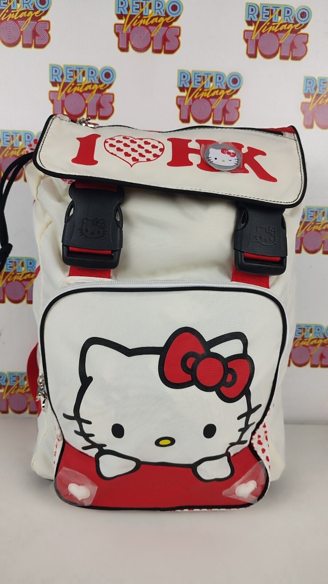 ZAINO SCUOLA HELLO KITTY HALLO NUOVO SCHIENALE ERGONOMICO VINTAGE
