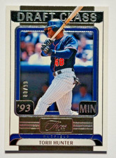 2024 Panini Three & Two Baseball #16 TORII HUNTER Draft Class /99