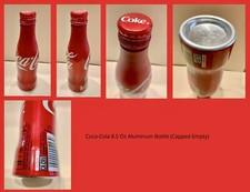 Coca-Cola 8.5 Oz Aluminum Bottle Capped Empty (Make Offer)