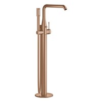 Grohe Einhebel-Wannenarmatur Essence 23491 Bodenmontagewarm Sunset GebüRstet