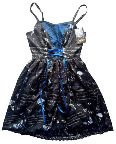 Hot Topic Midnight Hour Black Lacey Dress | eBay