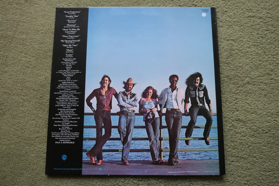 BONNIE RAITT – SWEET FORGIVENESS LP – Nr MINT A1/B1 UK 1977 - Image 2 of 2