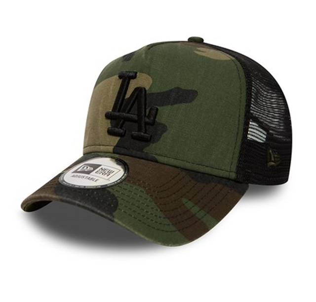 dodgers mesh trucker hat