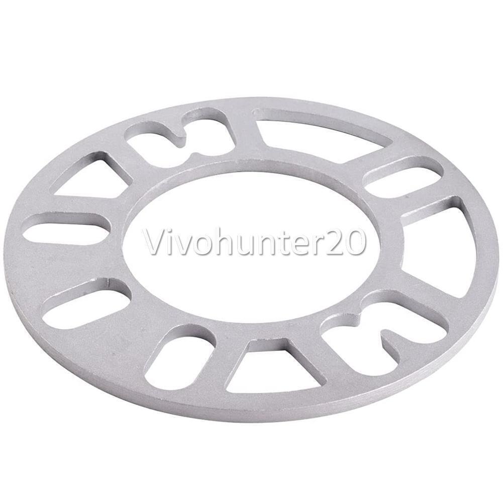 4X 5MM ALLOY ALUMINUM WHEEL SPACERS SHIM SPACER UNIVERSAL FOR 4 AND 5