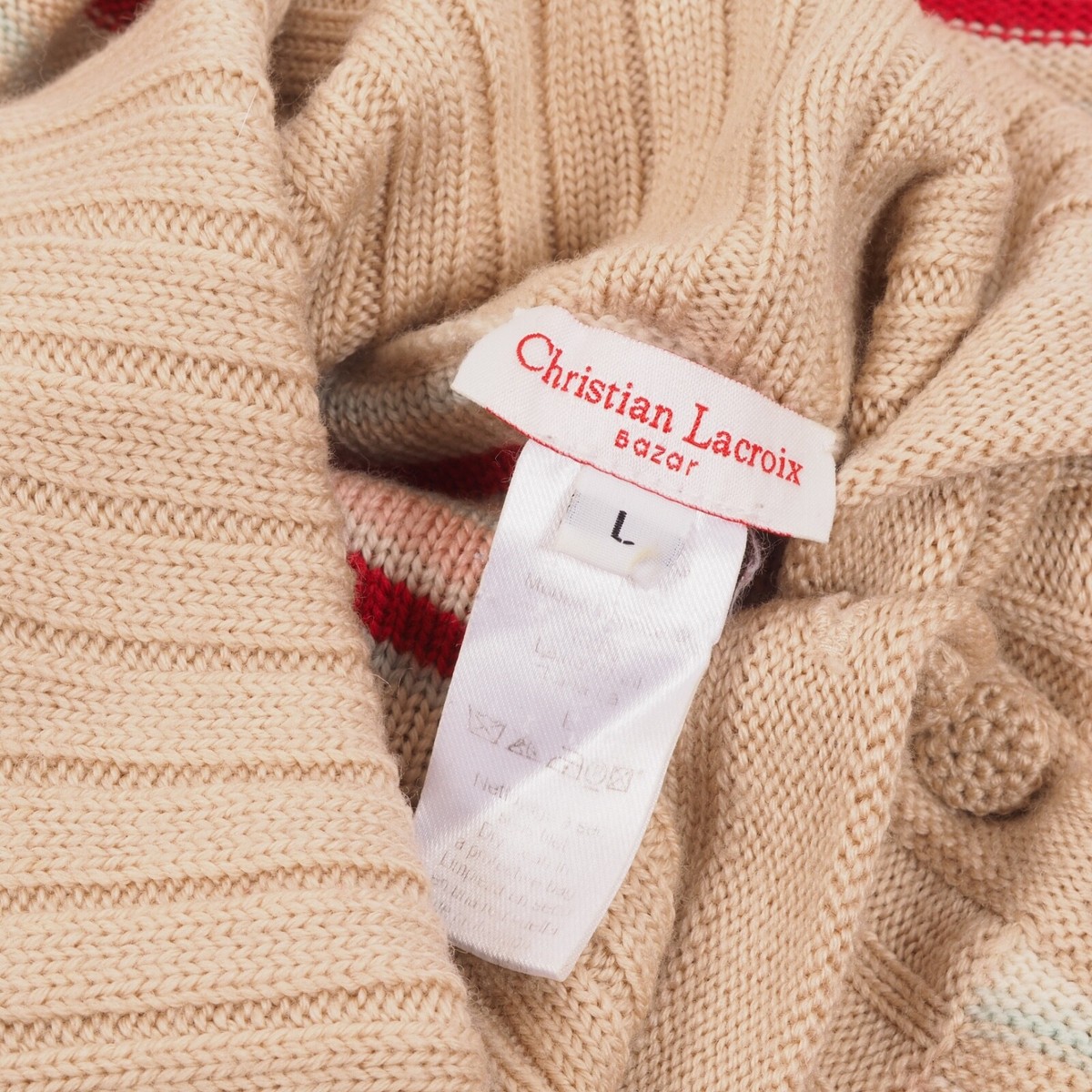 フランス製 90s CHRISTIAN LACROIX vintage knit フランス製 90s CHRISTIAN LACROIX vintage knit - メルカリ