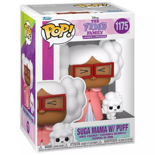 The Proud Family Suga Mama with Puff US Exclusive Highly Collectible Pop! Vinyl - Picture 2 of 2