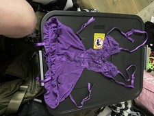 Body Rage Purple One Pc Costume OSFM