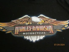 Quaid Harley Davidson Loma Linda California T-Shirt Mens XL