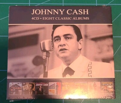 JOHNNY CASH - 8 CLASSIC ALBUMS Digipak 4 CD NEW! | eBay
