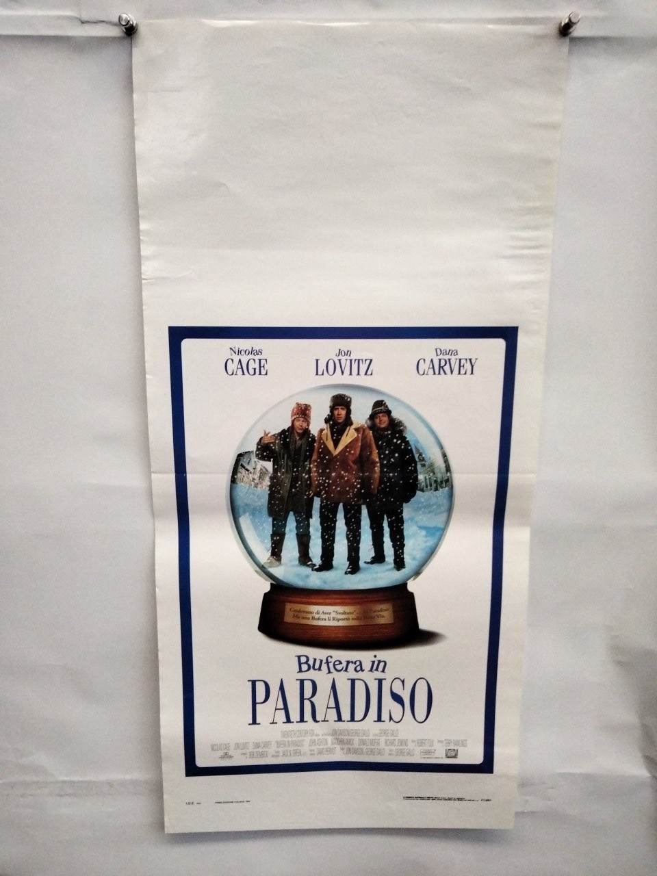 Locandina originale film Bufera in Paradiso (1994) - Regia di George Gallo