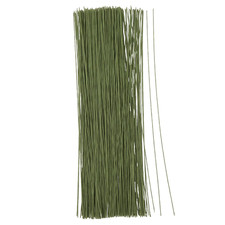 300 Pieces Green 18 Gauge Wire for DIY Crafts, Artificial Flower Arrangements 1