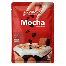 Aik Cheong Mocha | Café Art Italian Combo | 3-in-1 Instant Coffee | 12ct 300g