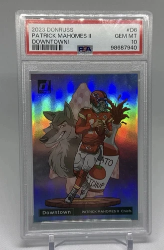 2023 Panini Donruss Downtown! Patrick Mahomes II #D-6 Chaser Pack