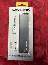 WAVLINK Aluminum USB-C Hub MacBook Pro Mini Dock WL-UHP3405M