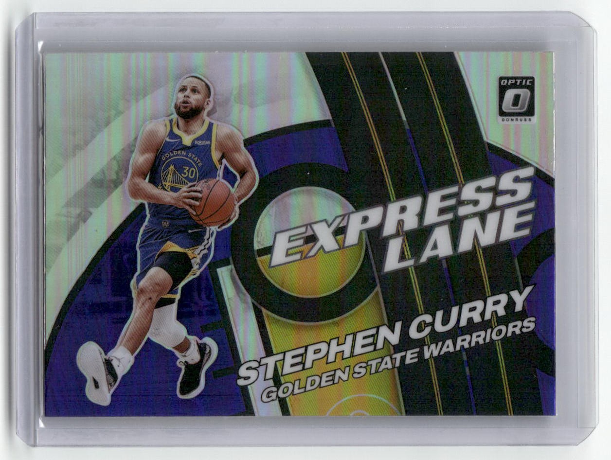 2021-22 Donruss Optic Stephen Curry Express Lane Holo