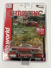 Auto World Christine 1958 Plymouth Fury 164 Junk Yard Version Cp7440 Red Seats