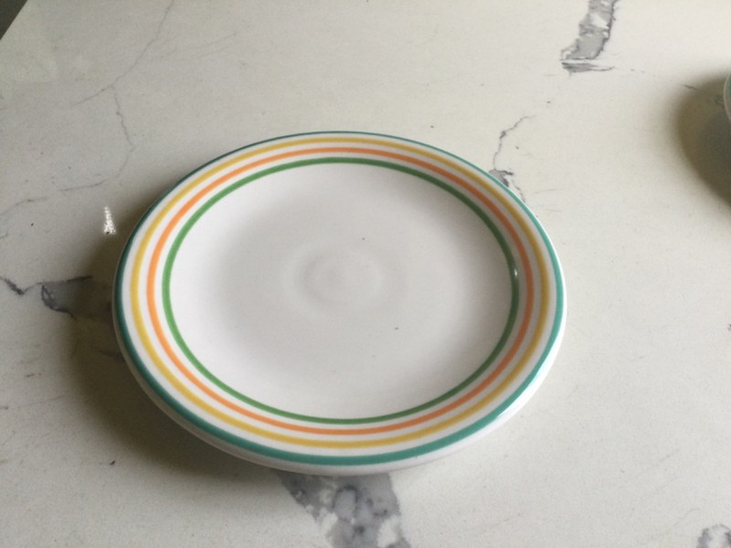 fiesta lines 6 inch plate in four modern 1960’s colors-FTCCO exclusive 2026
