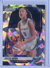 2024 Panini Prizm WNBA ICE RC Rookie NO.31 Jaelyn Brown, Dallas Wings