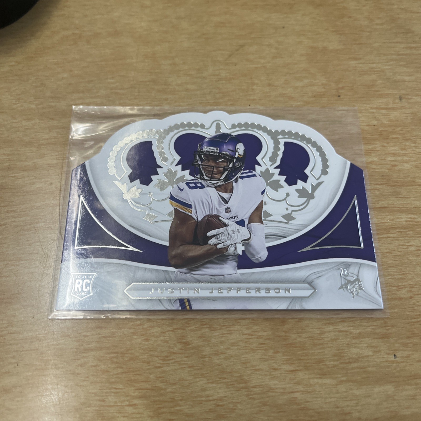 Panini 2020 Chronicles Crown Royale Rookie Justin Jefferson Vikings CR-11