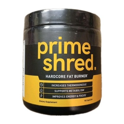 Prime SHRED Hardcore Fat Burner Supports Metabolism Improves Energy PrimeShred