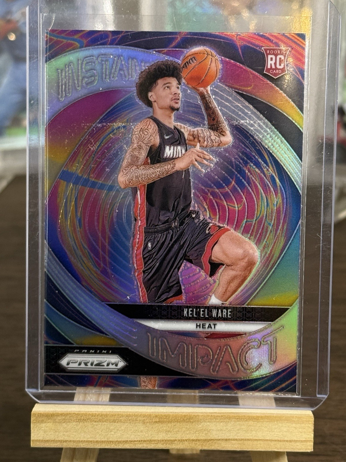 2024-25 Panini Prizm - Instant Impact Kel'el Ware #16 Silver Prizm (RC)