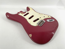 Cuerpo de Guitarra MJT Oficial Personalizado Vintage Envejecido Nitro Mark Jenny VTS Borgoña Niebla