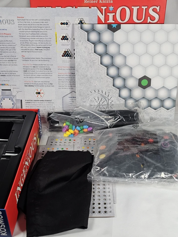 INGENIOUS The Ultimate Family Strategy Board Game (KOSMOS) Open Box - Image 4 of 4