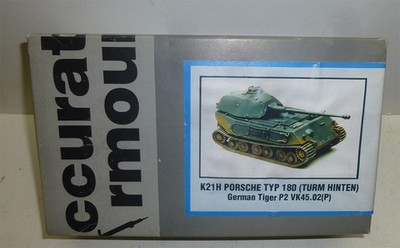 Accurate Armour No. K21H  1:35 German Tiger P2 VK45.02(P) Porsche Typ 180 OVP