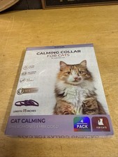 TriOak 4 Pack Calming Collar for Cats, Cat Calming Collar, Calming Pheromone NEW