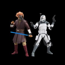 STAR WARS The Black Series Plo Koon & Clone Commander Wolffe PRESALE