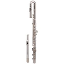 Armstrong 703 Heritage Alto Flute Silver Plated, Straight  Curved Headjoints