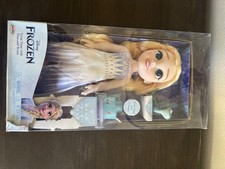 Disney Frozen Elsa Doll with Bruni Action Figure "Treat Time Playset"